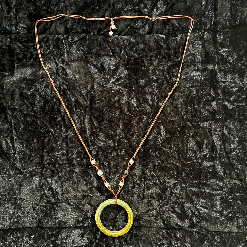 Jade Pendant Necklace